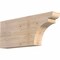 Ekena Millwork Yorktown Smooth Rafter Tail, Douglas Fir, 3 1/2"W x 10"H x 24"L RFT04X10X24YOR00SDF - alternate 1